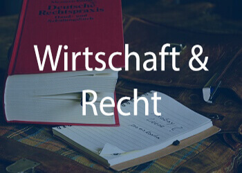 wirtschaft und recht Studienrichtung